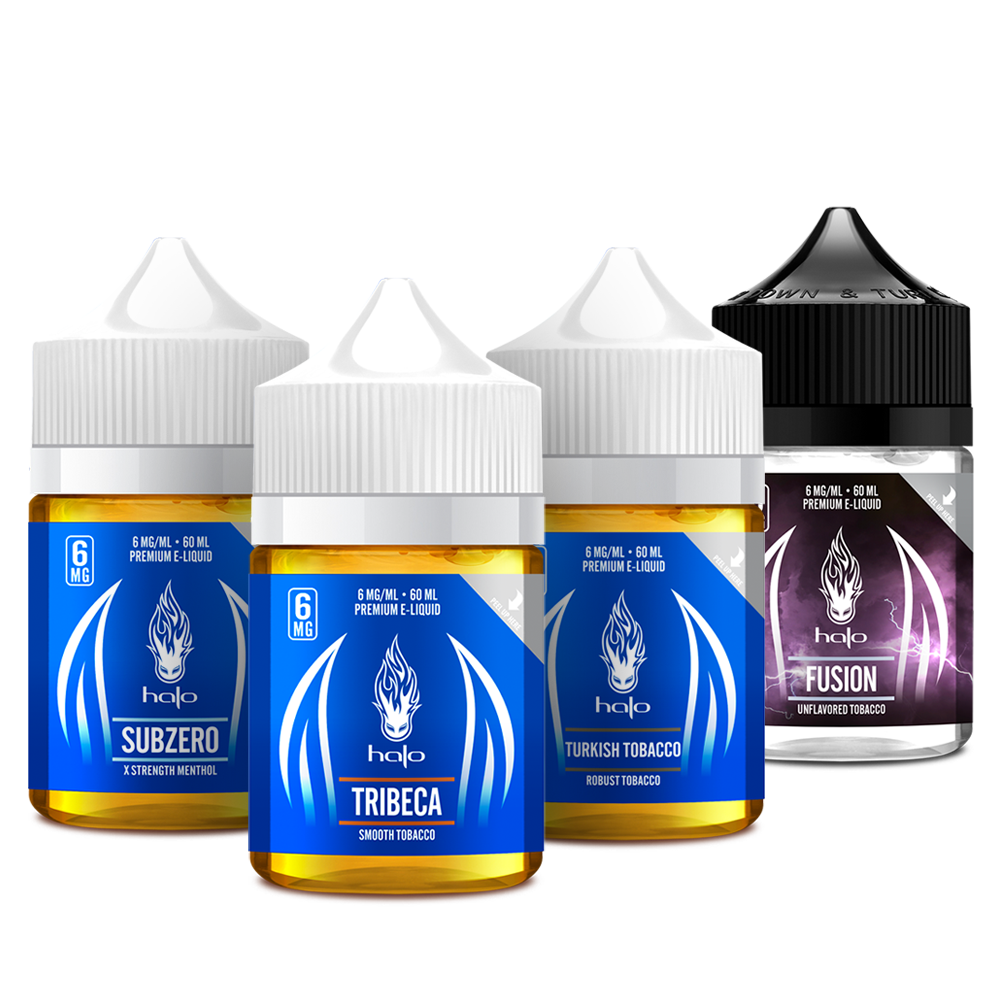 US - Halo Blue PMTA 60ml - Tobacco